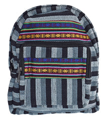 Woven Cotton Back Pack Bag