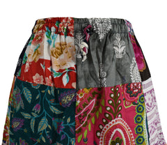 Patchwork Cotton Skirt