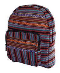 Woven Cotton Back Pack Bag
