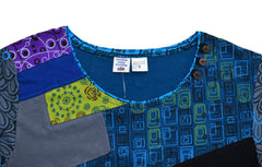 Printed Cap Sleeve Top