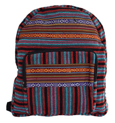 Woven Cotton Back Pack Bag