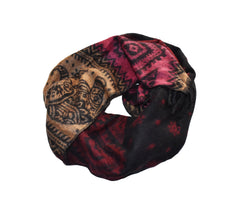 Elephant Pattern Fleece Scarf