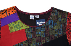 Printed Cap Sleeve Top