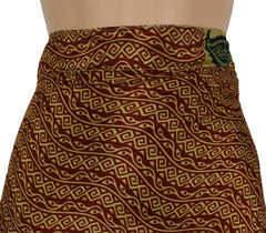 Sari Silk Wrap Skirt 2XL 72"