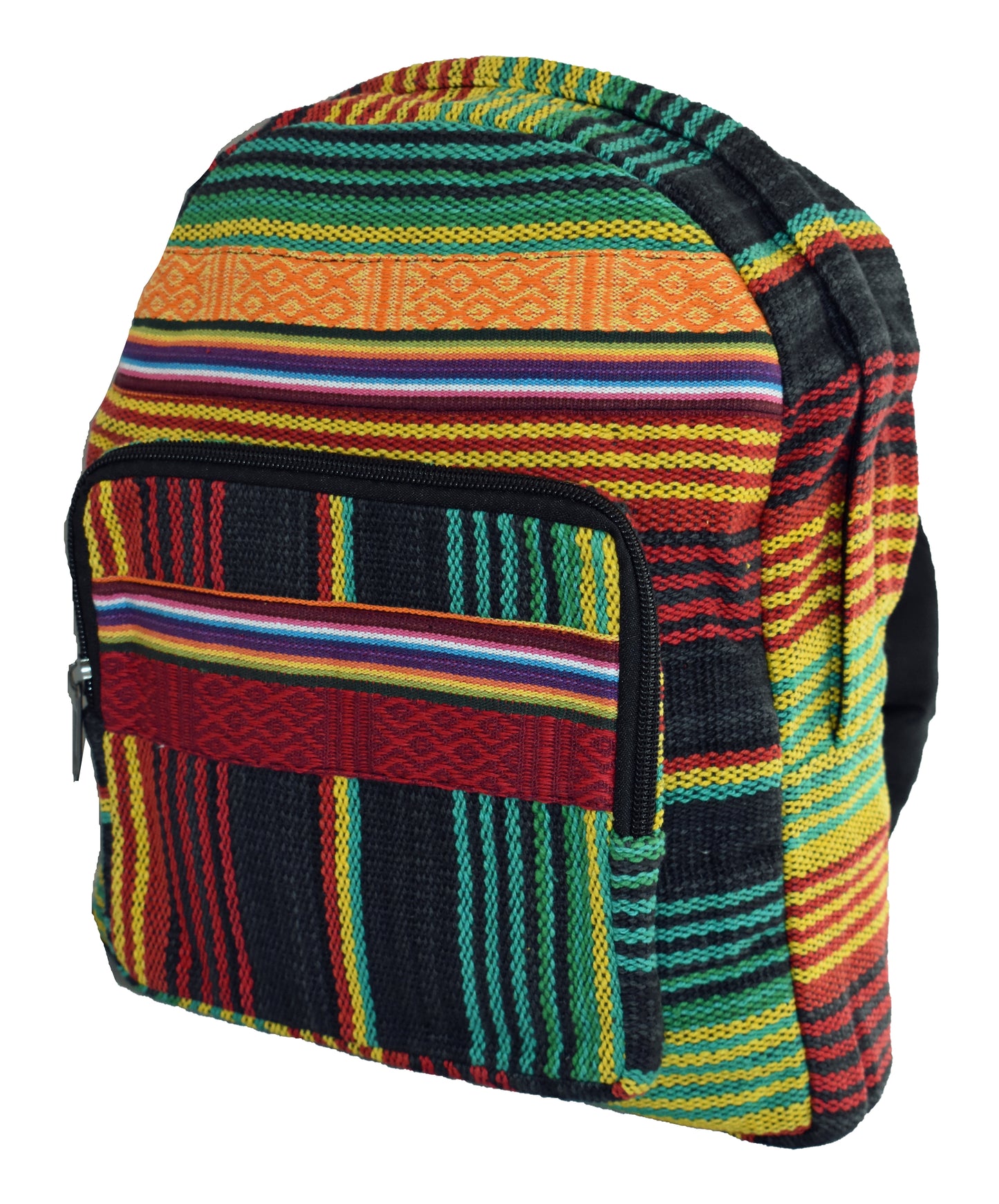 Woven Cotton Back Pack Bag