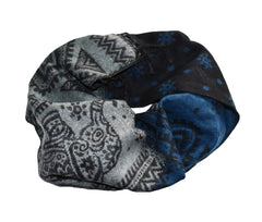 Elephant Pattern Fleece Scarf