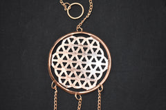 Metal Circle of Life Wall Hanging