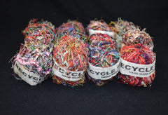 Recycled Sari Silk Thread Balls (12 Multipack)