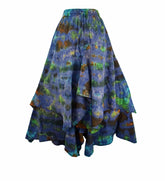 Tie Dye Pixie Hem Skirt