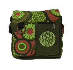 Flower of Life Sacred Geometry Shoulder Bag
