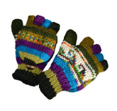 Knitted Wool Lined Hunter Gloves