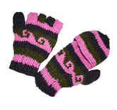 Knitted Wool Lined Hunter Gloves