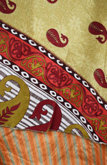 Sari Silk Wrap Skirt XL 66"