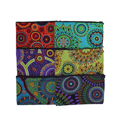 Large Printed Cotton Purse Pencil Case