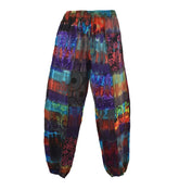 Tie Dye Patchwork Trousers