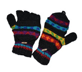 Knitted Wool Lined Hunter Gloves