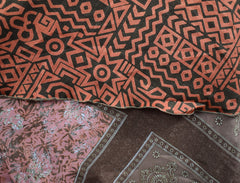 Sari Silk Wrap Skirt XL 66"