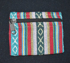Woven Cotton Coin Purse