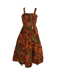 Printed Cotton Summer Dress