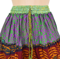 Tiered Silk Dancing Skirt