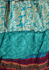 Tiered Silk Dancing Skirt