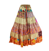 Tiered Silk Dancing Skirt
