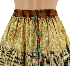 Tiered Silk Dancing Skirt