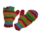 Knitted Wool Lined Hunter Gloves