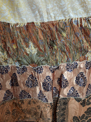 Tiered Silk Dancing Skirt