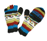 Knitted Wool Lined Hunter Gloves