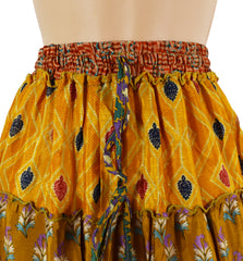 Tiered Silk Dancing Skirt