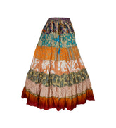 Tiered Silk Dancing Skirt