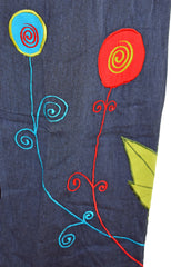 Hippy Flower Pattern Cotton "Hannah" Trousers
