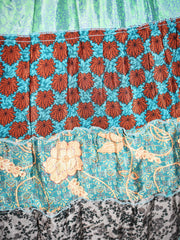 Tiered Silk Dancing Skirt