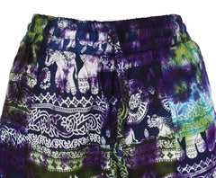 Tie Dye Elephant Harem Trouser
