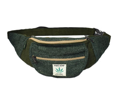 Plain Hemp & Cotton Bum Bag