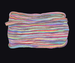 Long Double Striped Cotton Hair Band