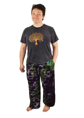 Tie Dye Elephant Harem Trouser