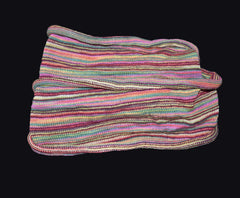 Long Double Striped Cotton Hair Band