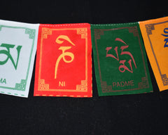 Om Mani Padme Hum Flags