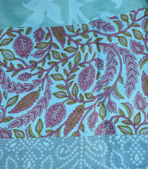 Wide Leg Patchwork Trousers