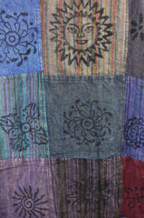 Patchwork Printed Wide Leg trousers