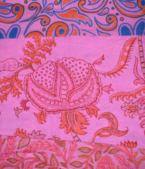 Wide Leg Patchwork Trousers