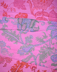 Wide Leg Patchwork Trousers