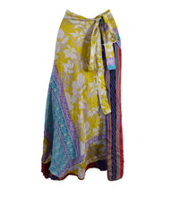 Sari Silk Wrap Skirt 2XL 70"