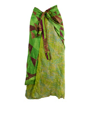 Sari Silk Wrap Skirt 2XL 70"
