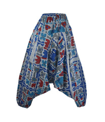 Elephant Print Harem Trousers