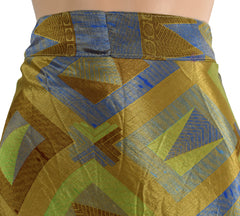 Sari Silk Wrap Skirt 2XL 70"