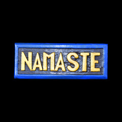 Small Wooden Namaste Wall Sign