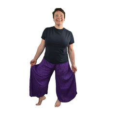 Boho Breeze Wide-Leg Trousers